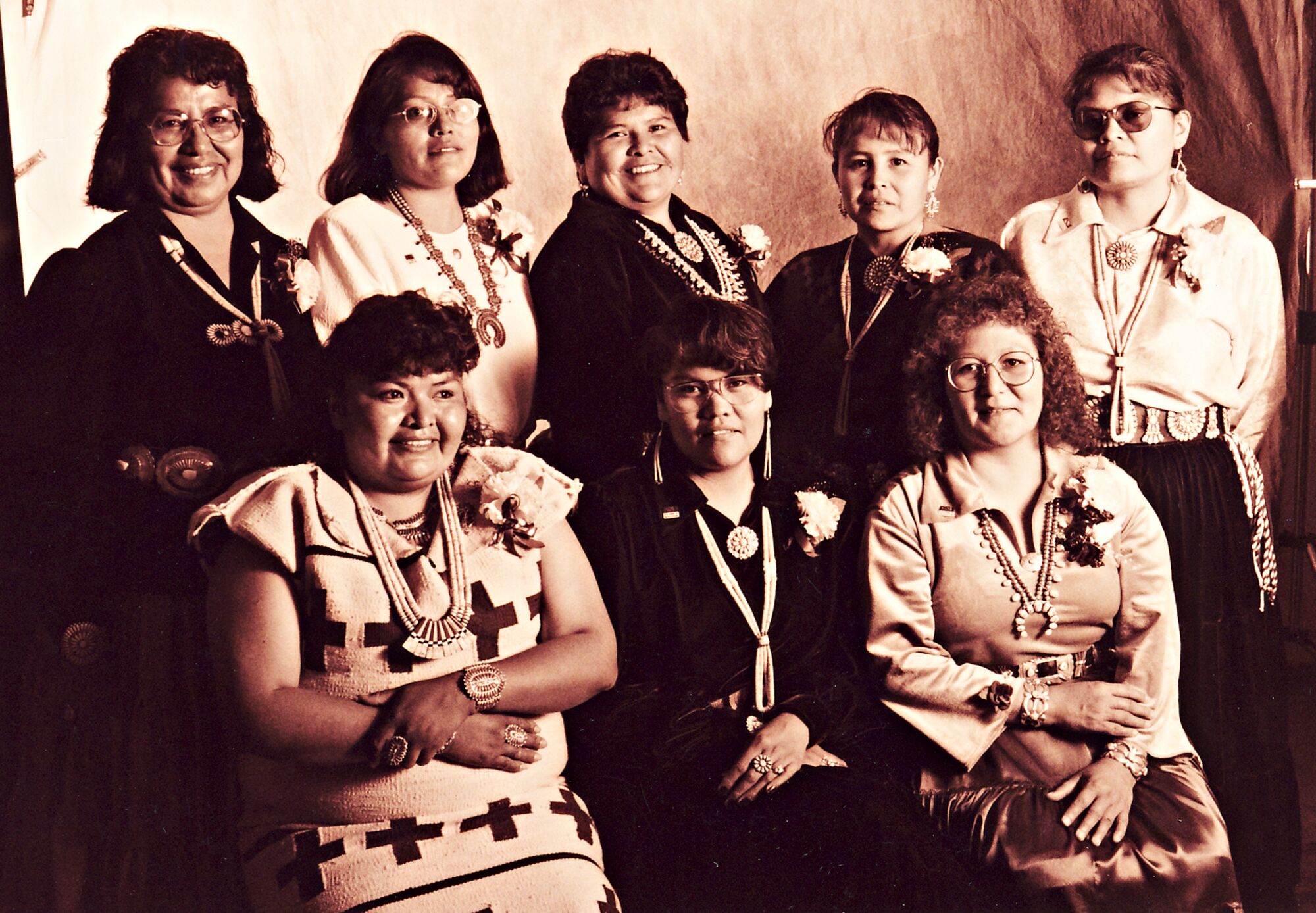 First class of baccalaureate graduates of Dine College