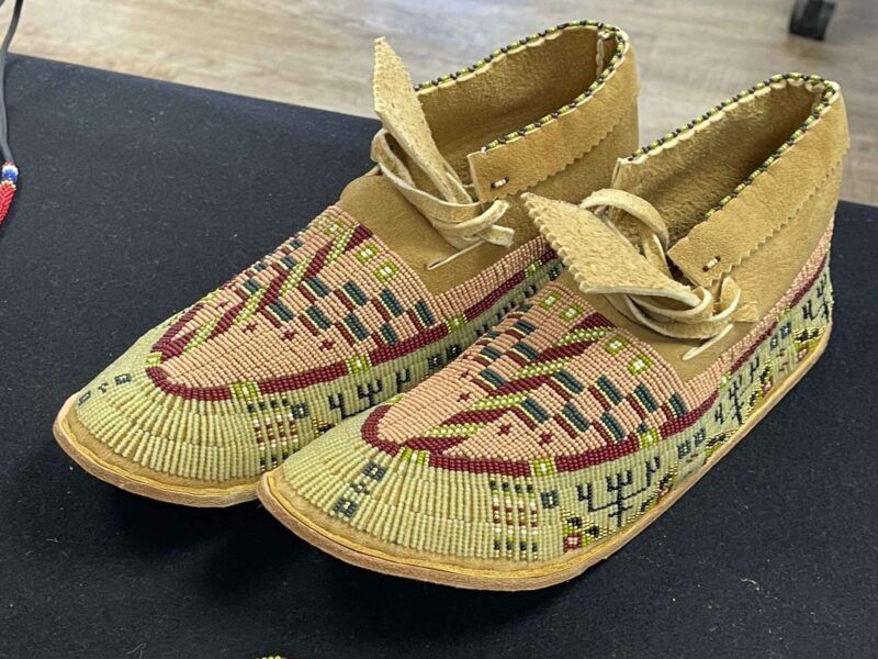 moccasins, beadword, cultural knowledge teachers
