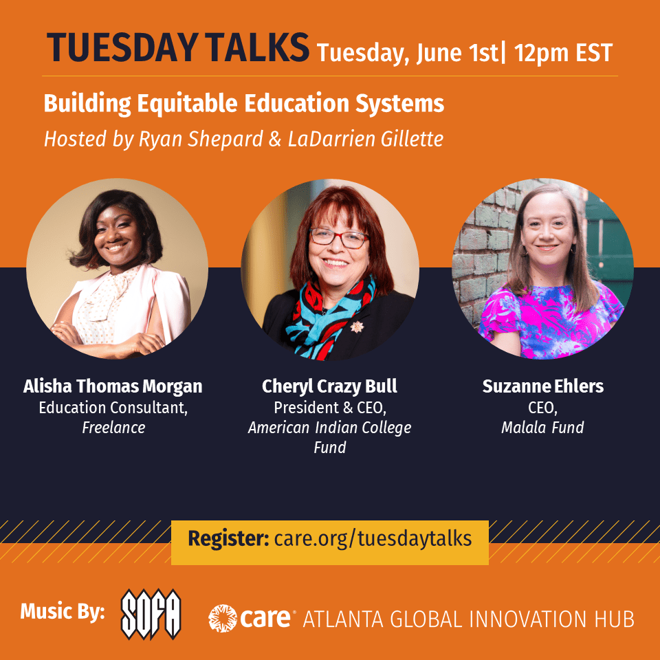 Cheryl Crazy Bull to Speak about Education Access at CARE Tuesday Talk June 1