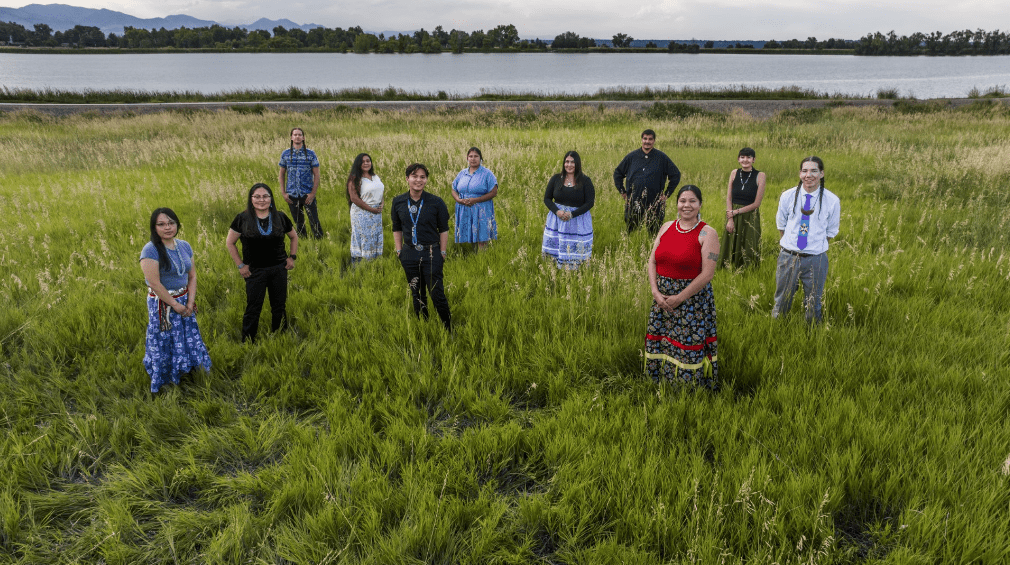 The 2023-24 American Indian College Fund Student Ambassador cohort.