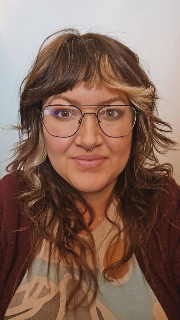 Savanah Smith (Descendant Fort Peck Assiniboine), Fort Peck Community College STEM Student Retention Specialist.